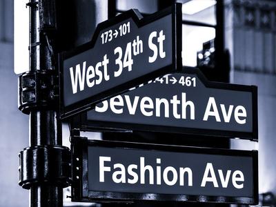 Fashion avenue street sign 40 Fashion avenue street sign 21